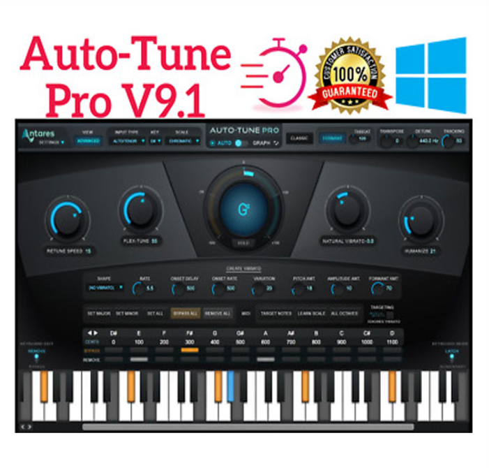 Antares Auto-Tune Pro Bundle v9.1 VST VST3 AAX Lifetime - Instant Delivery
