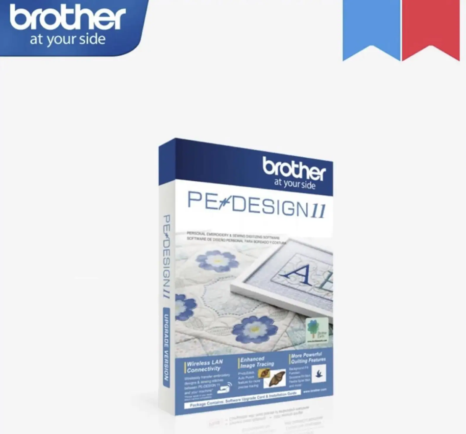 PE-DESIGN 11 – Logiciel de Broderie Brother (1 Clé / 1 PC)